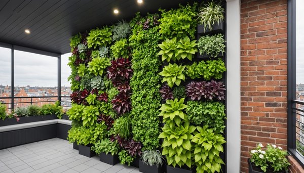 Transformez votre balcon lumineux avec les avantages d'un potager vertical révolutionnaire !