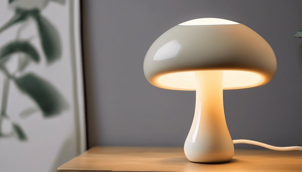 Découvrez la lampe de chevet champignon tactile originale