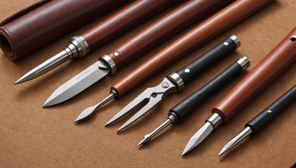 Outils cuir indispensables pour vos projets de maroquinerie